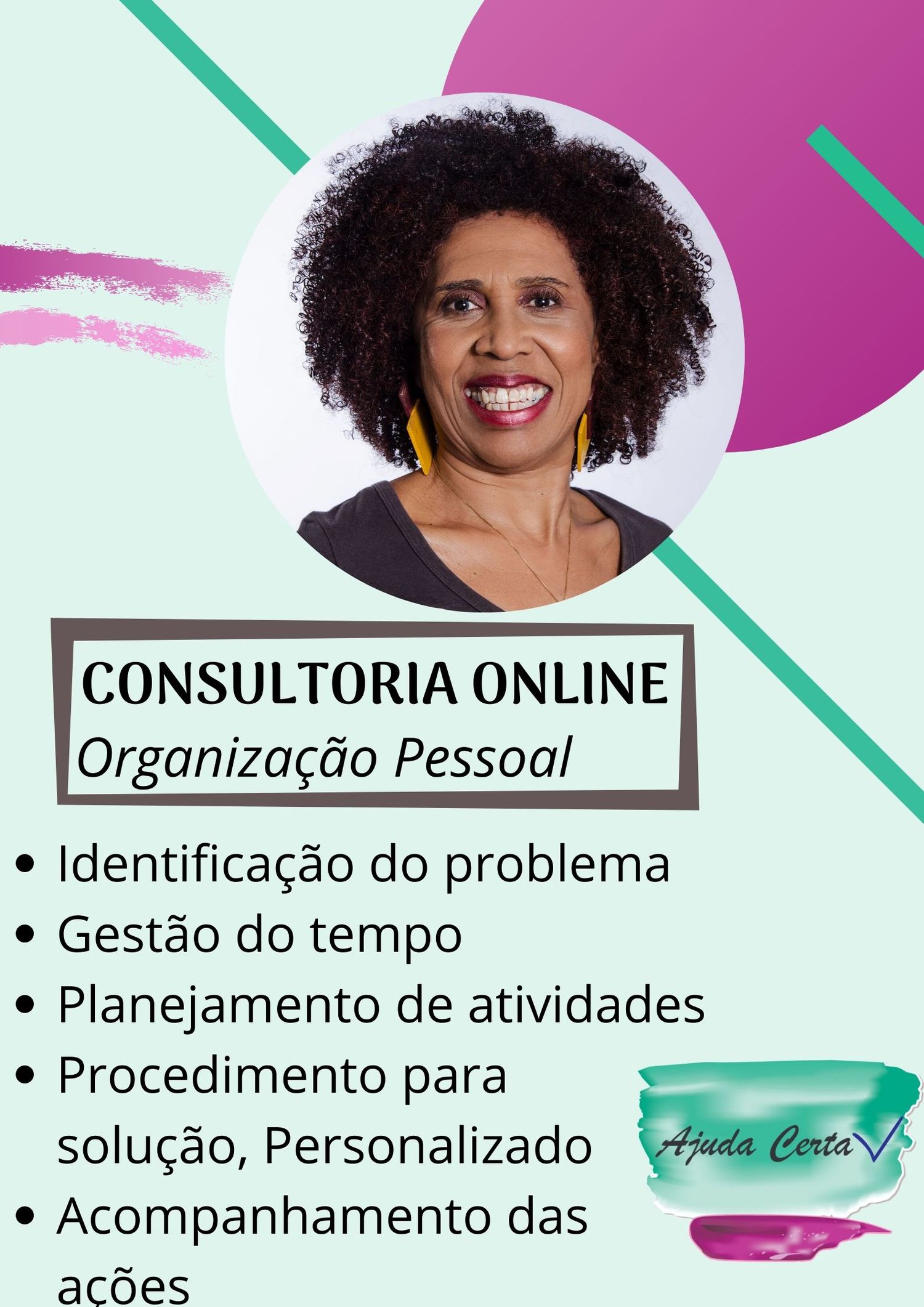 Consultoria Online - Organização Pessoal.
