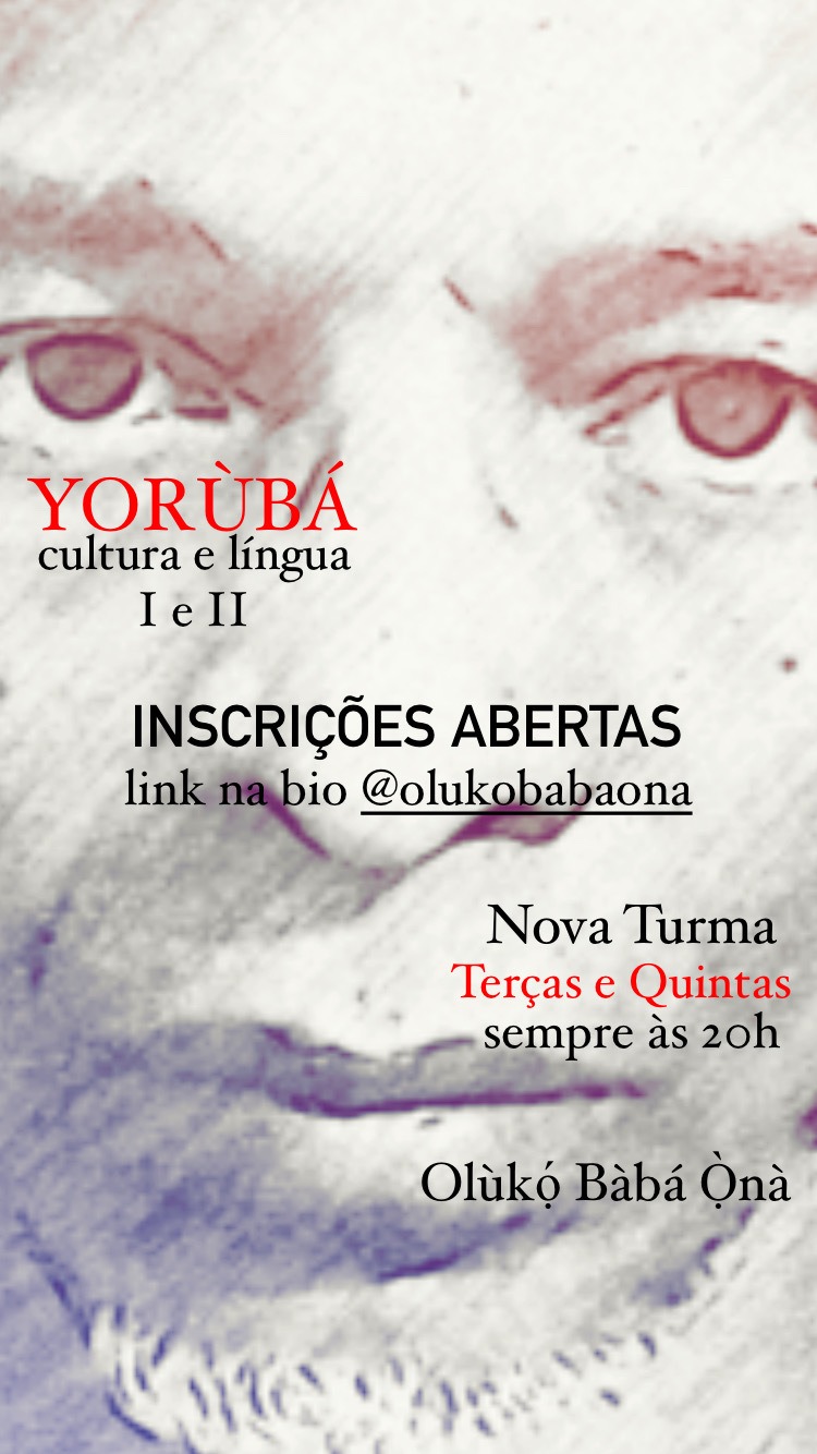 CURSO ON LINE   Yorùbá Cultura e Língua I e II