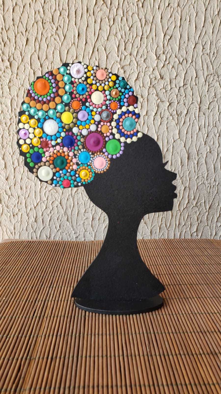 Decoração em mdf Mulheres Negras