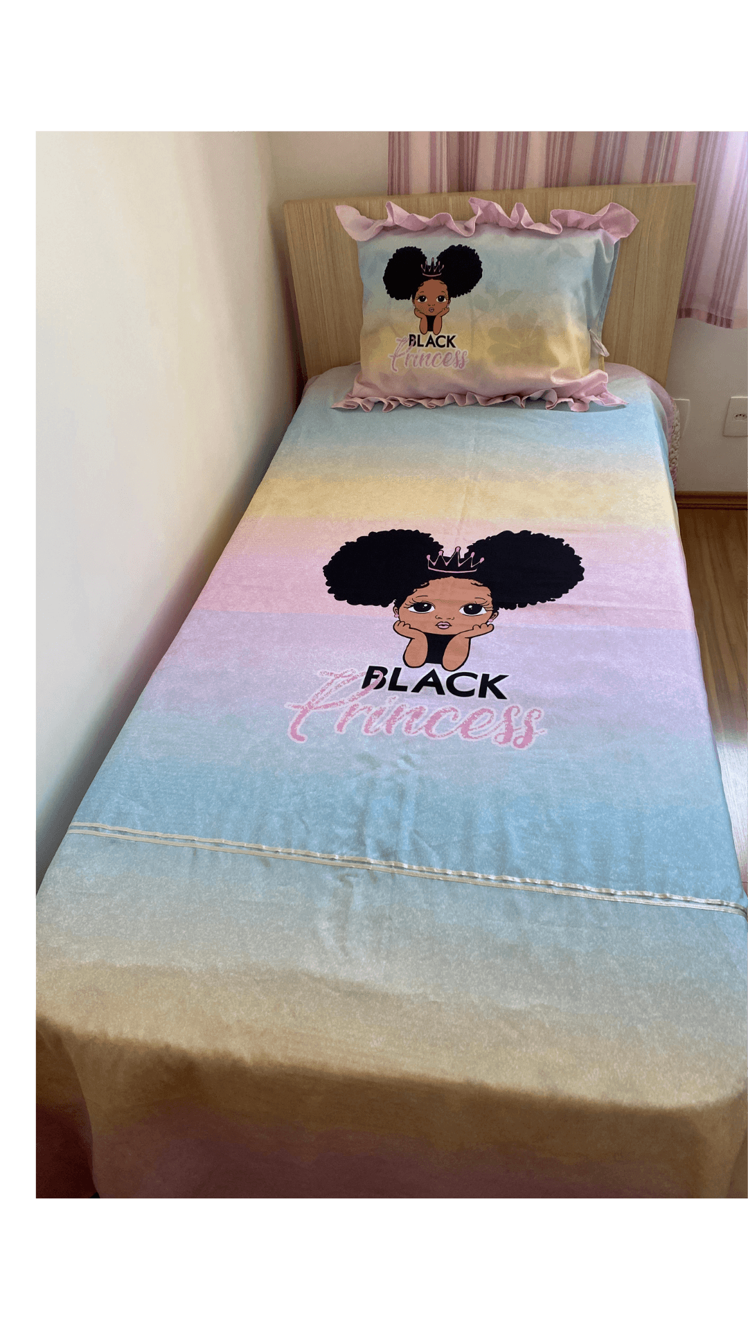 Jogo de cama Black Princess 