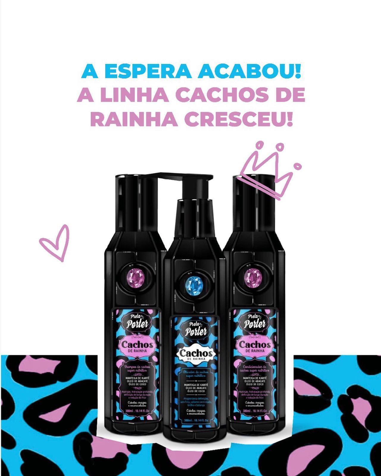 Kit Cachos de Rainha da Preta Porter 