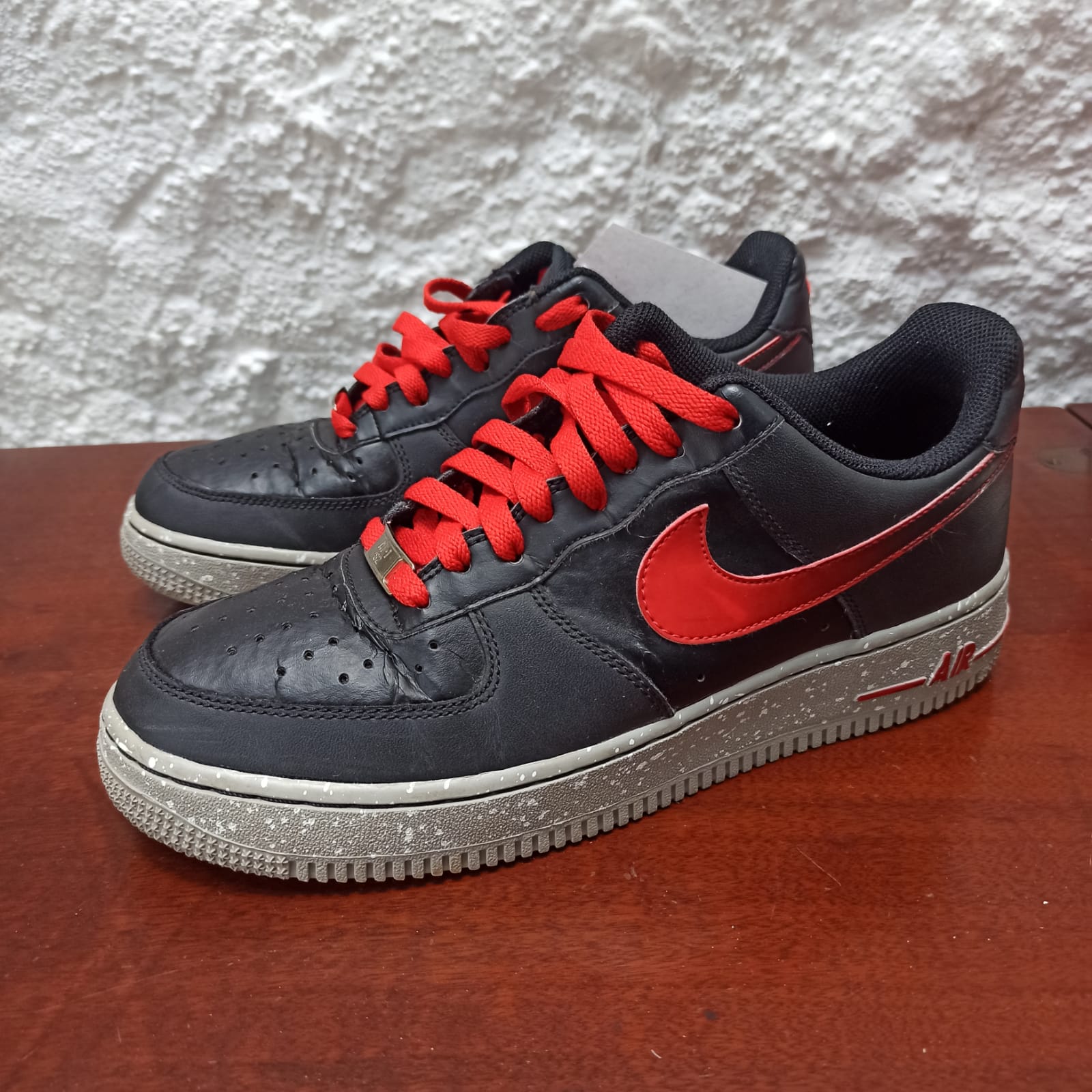 Nike Air Force Black/Red 2012