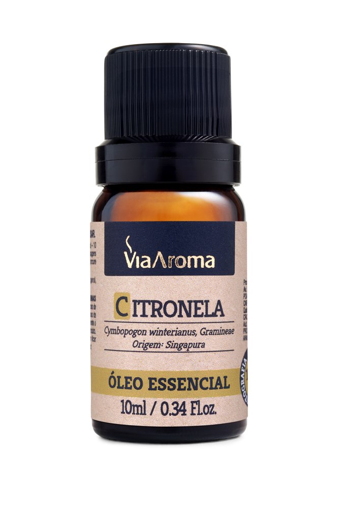 Óleo  Essencial de Citronela Via Aroma 10 ml