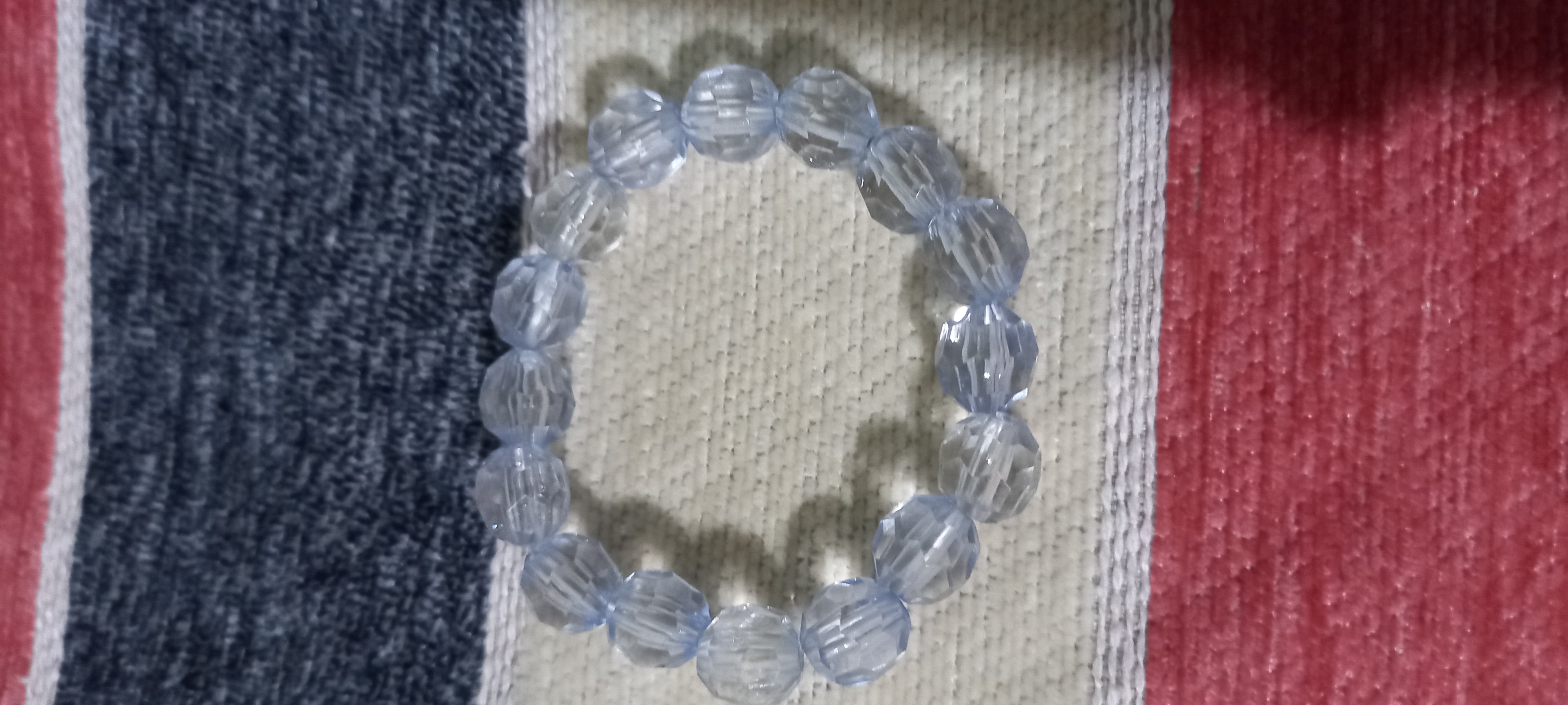 Pulseira de miçangas Azul