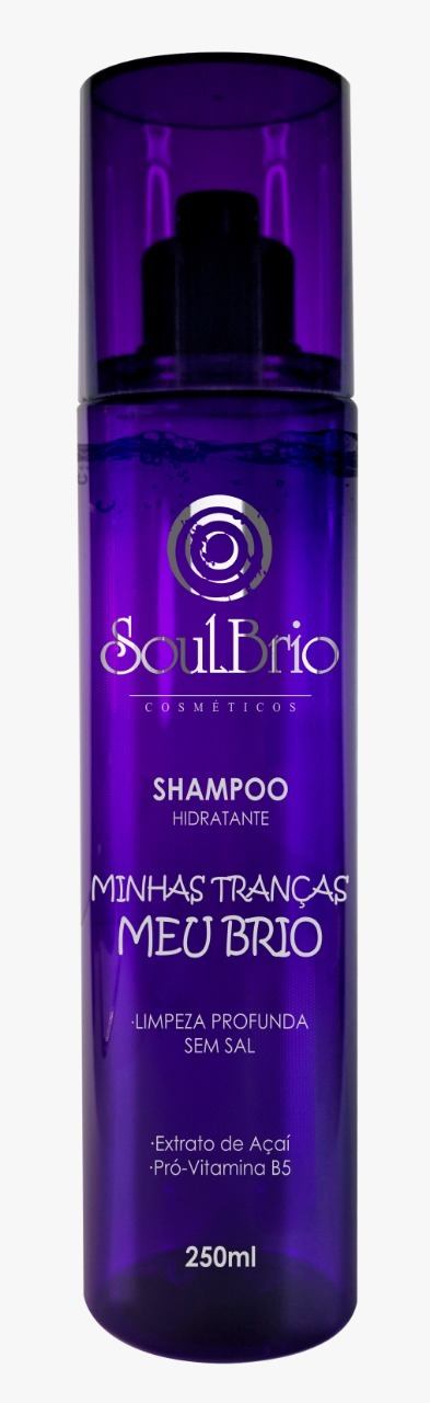 Shampoo Hidratante - Minhas Tranças, Meu Brio Fragrância Cítrica