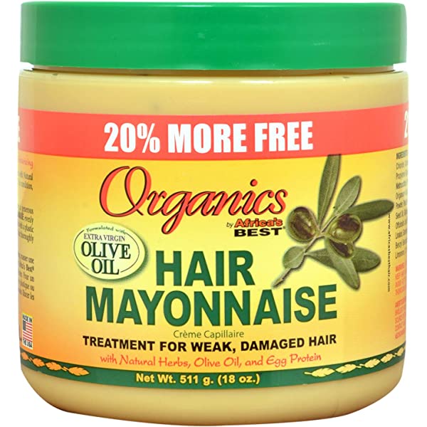 Africa’s Best Organics Olive Oil Hair Mayonnaise 511g