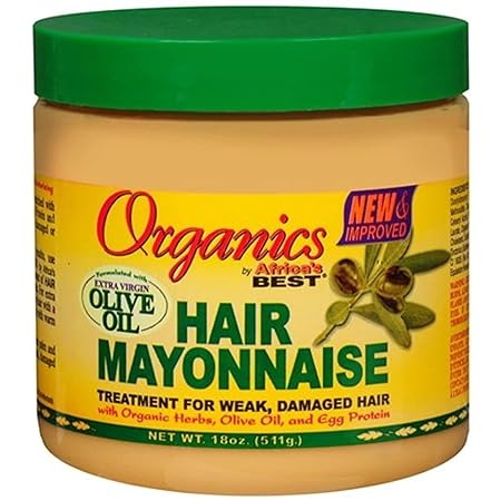 Africas Best Orig Hair Mayonnaise 15 Ounce Jar (443ml)