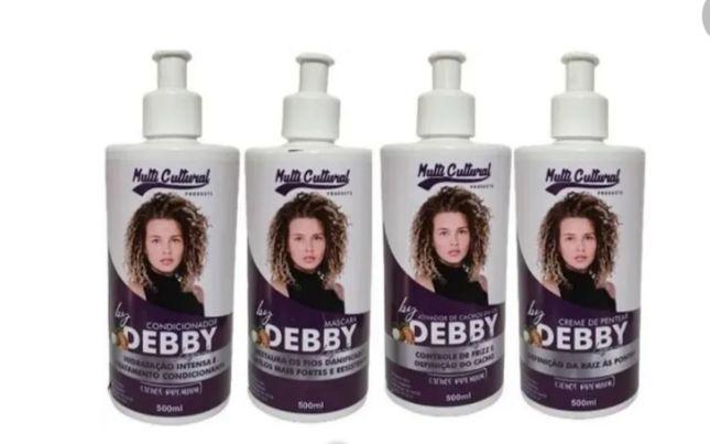 Cachos Debby Sham + Cond + Mask + Ativador + Creme 500ml