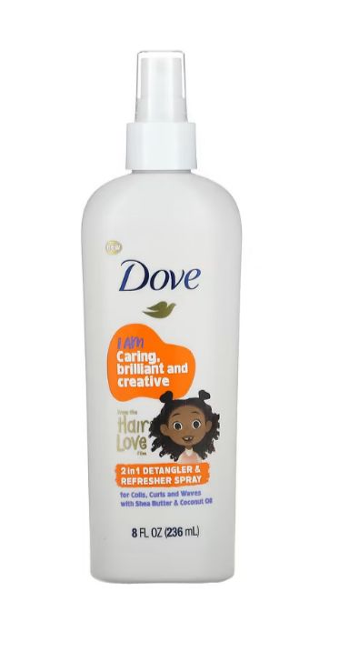 Dove desembaraça Care Hair Love Detangler & Refresher Spray