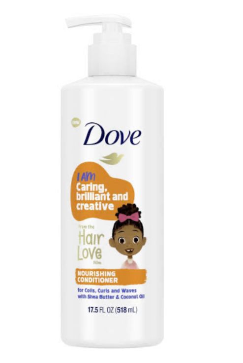 Dove Hair Love Daily Nourishing Conditioner Curly Hair with Shea Butter, Coconut Cookie GANHADOR DO OSCAR