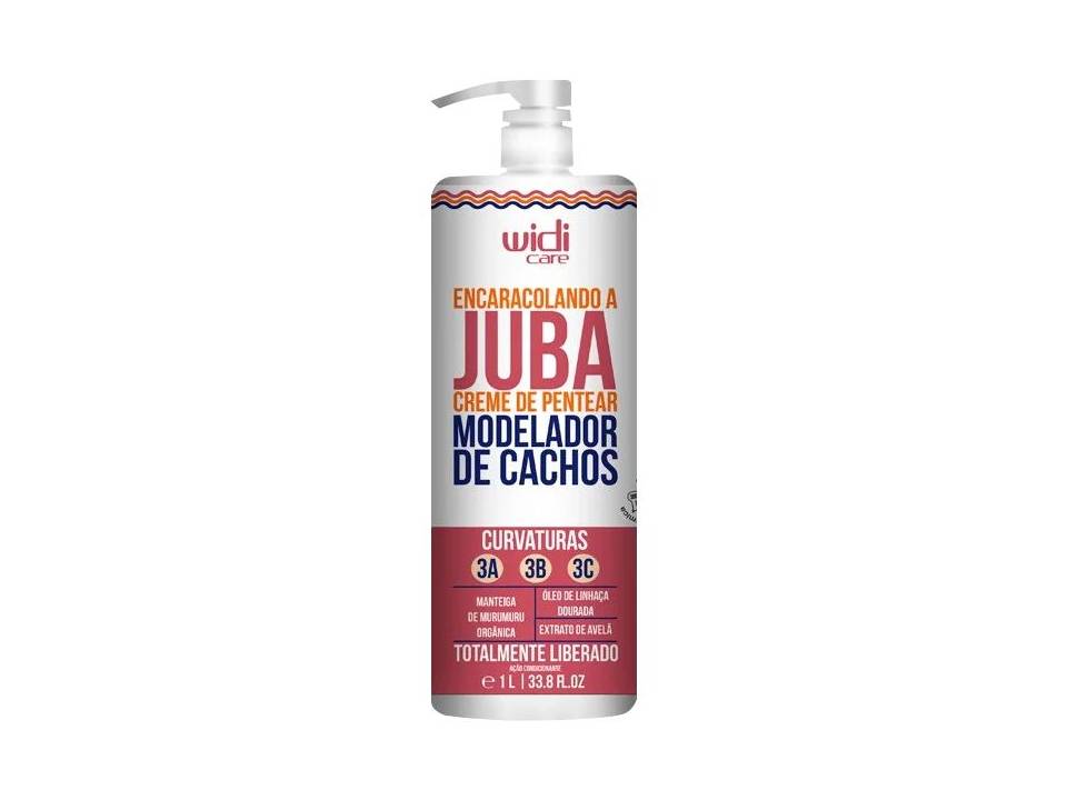 Encaracolando Juba Creme de Pentear Modelador Cachos 1000ml