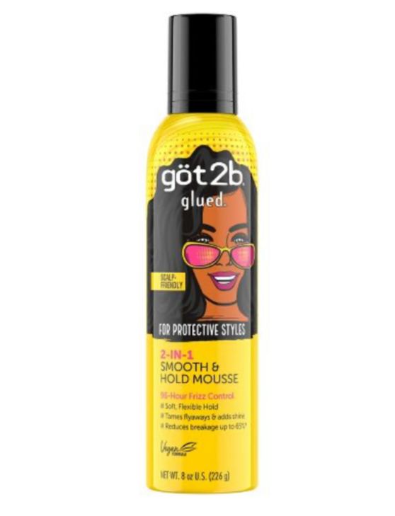 Got2B Glued Smooth & Hold Hair Mousse - 8oz