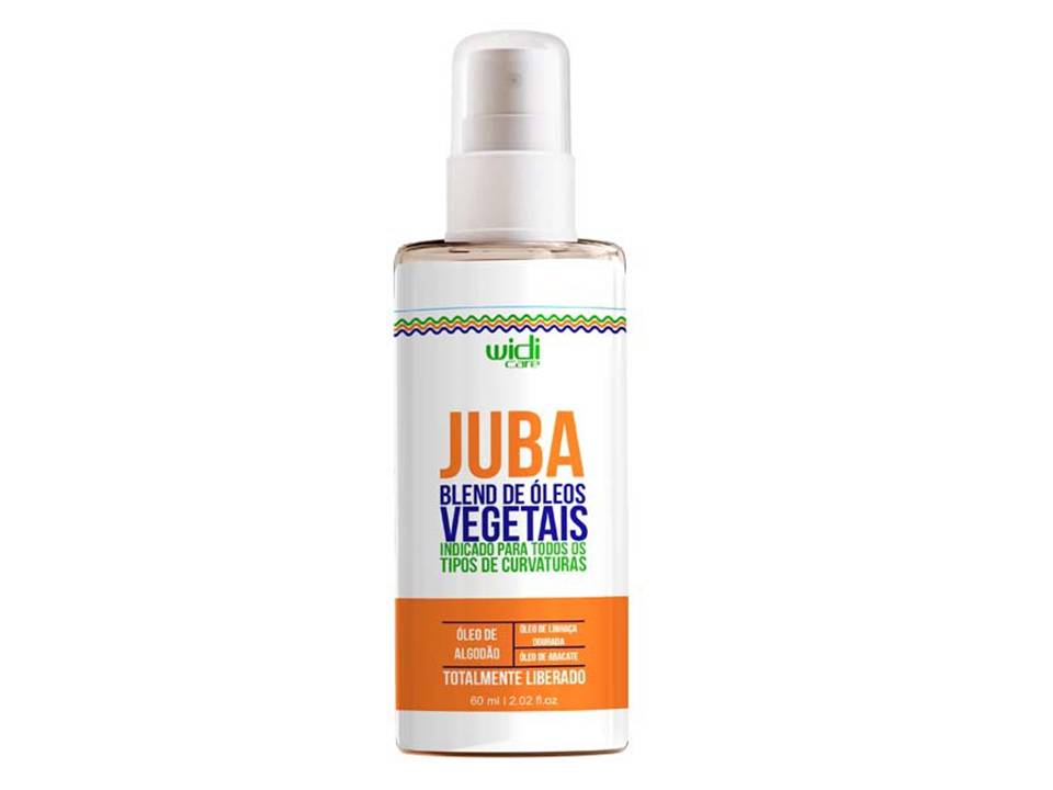 Juba Blend Óleos Vegetais Widi Care Tratamento Capilar 60ml