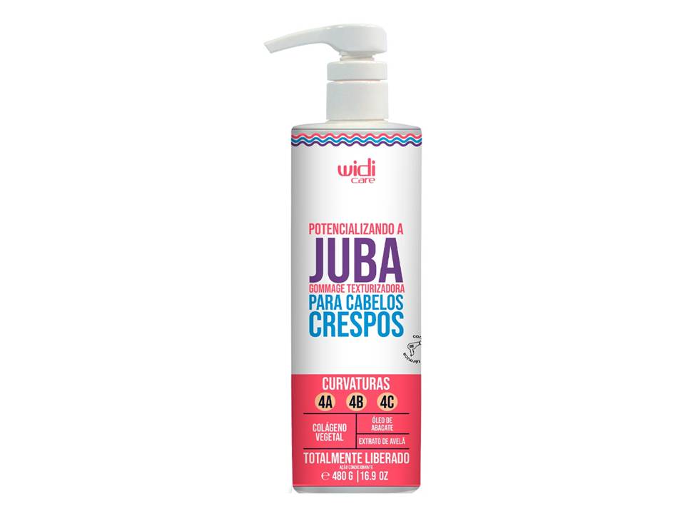 Potencializando a Juba Gommage Texturizadora Widi Care 480g