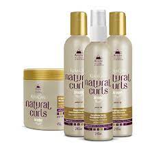 SHAMPOO HIDRATANTE, MÁSCARA DE NUTRIÇÃO, ATIVADOR DE CACHOS E SPRAY ANTIFRIZZ DAY AFTER - KIT KERACARE NATURAL CURLS DETANGLING COMPLETO