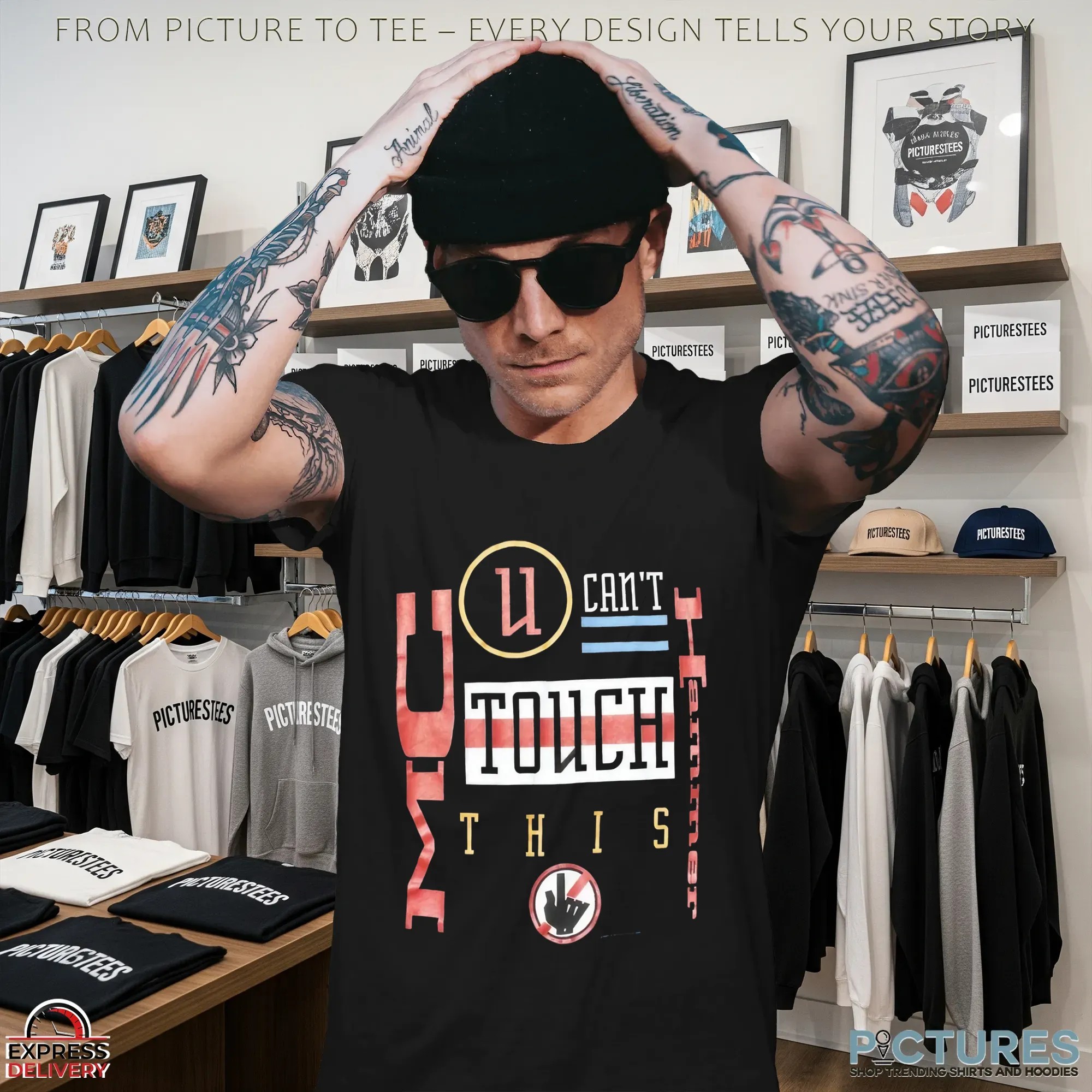 90's MC Hammer U Can't Touch This T Shirt