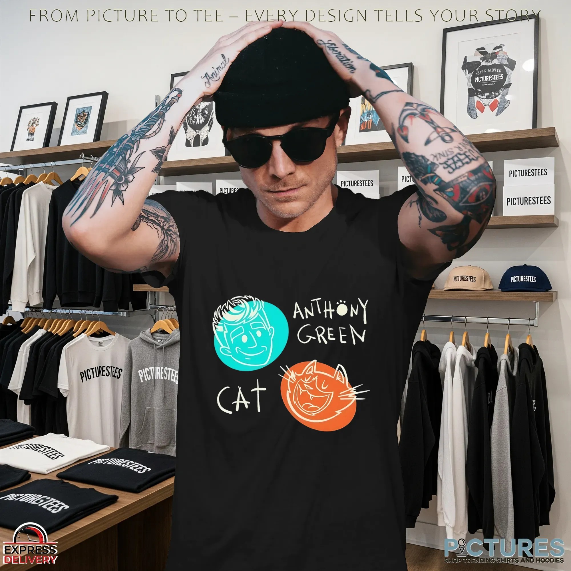 Anthony Green Cat Saosin features shirt