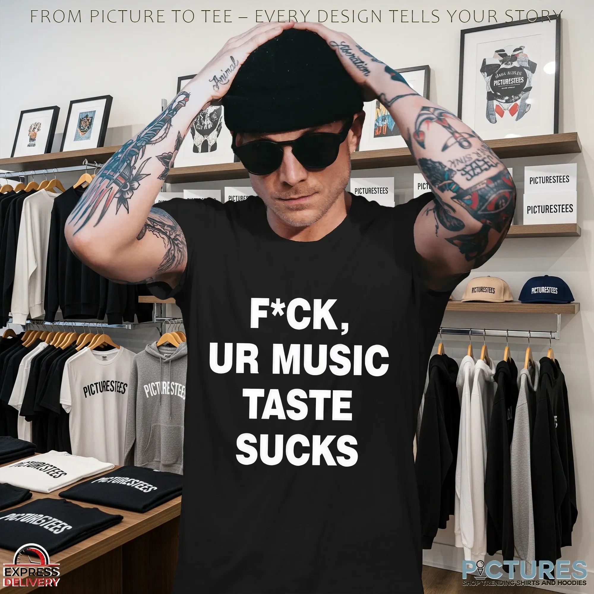 Fck, Ur Music Taste Sucks T Shirt