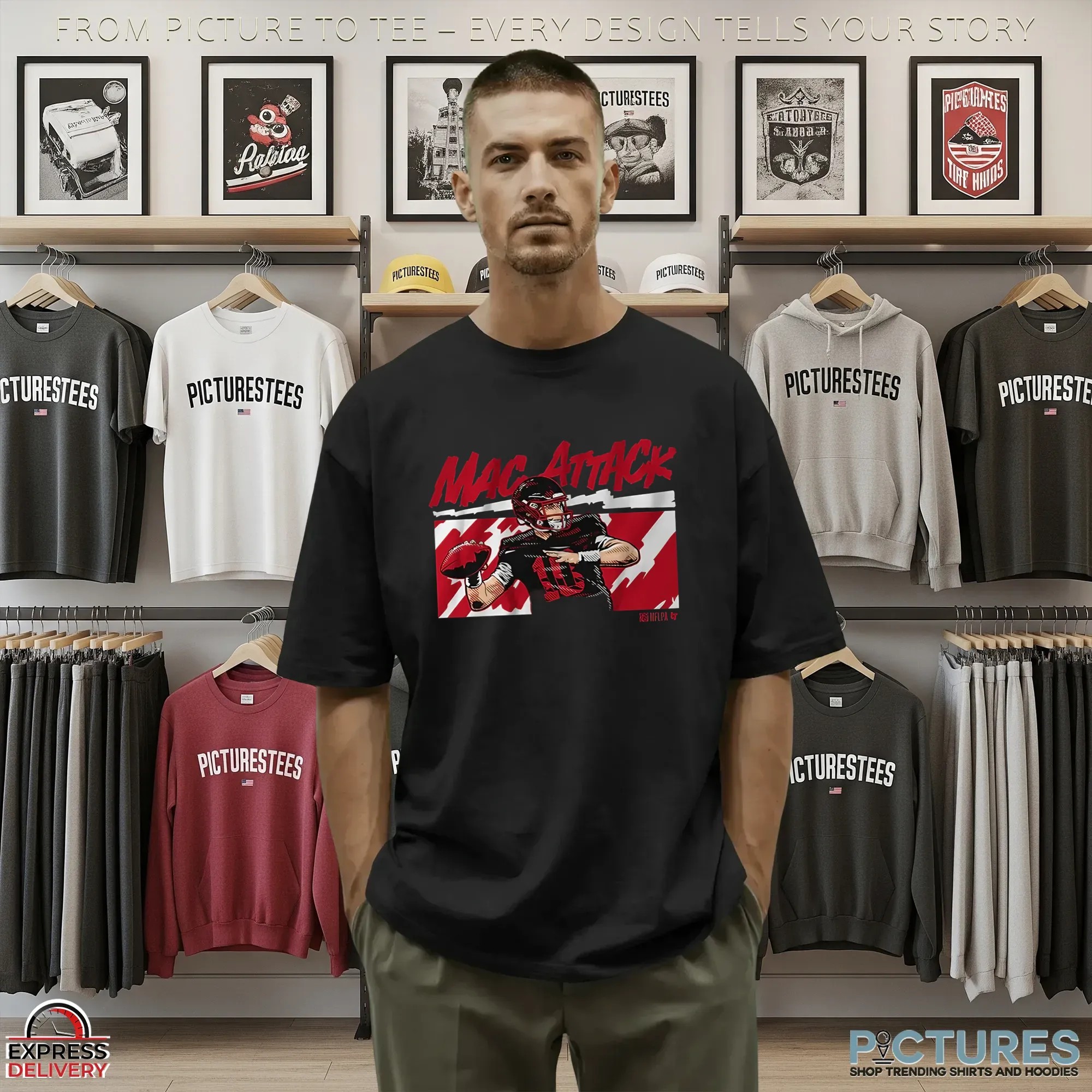 Mac Jones San Francisco Mac Attack T Shirt