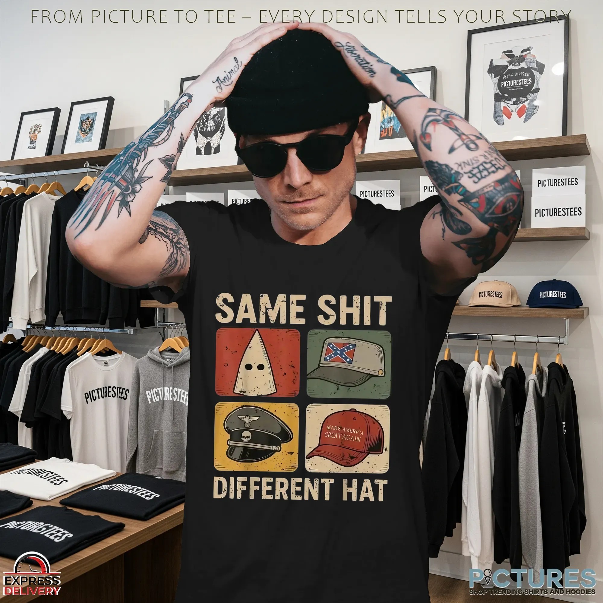 Same Shit Different Hat Shirt