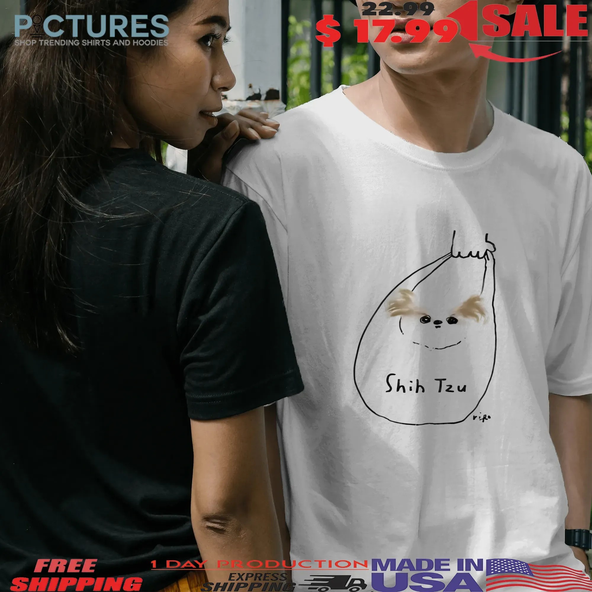 Shih Tzu MEME Classic T Shirt