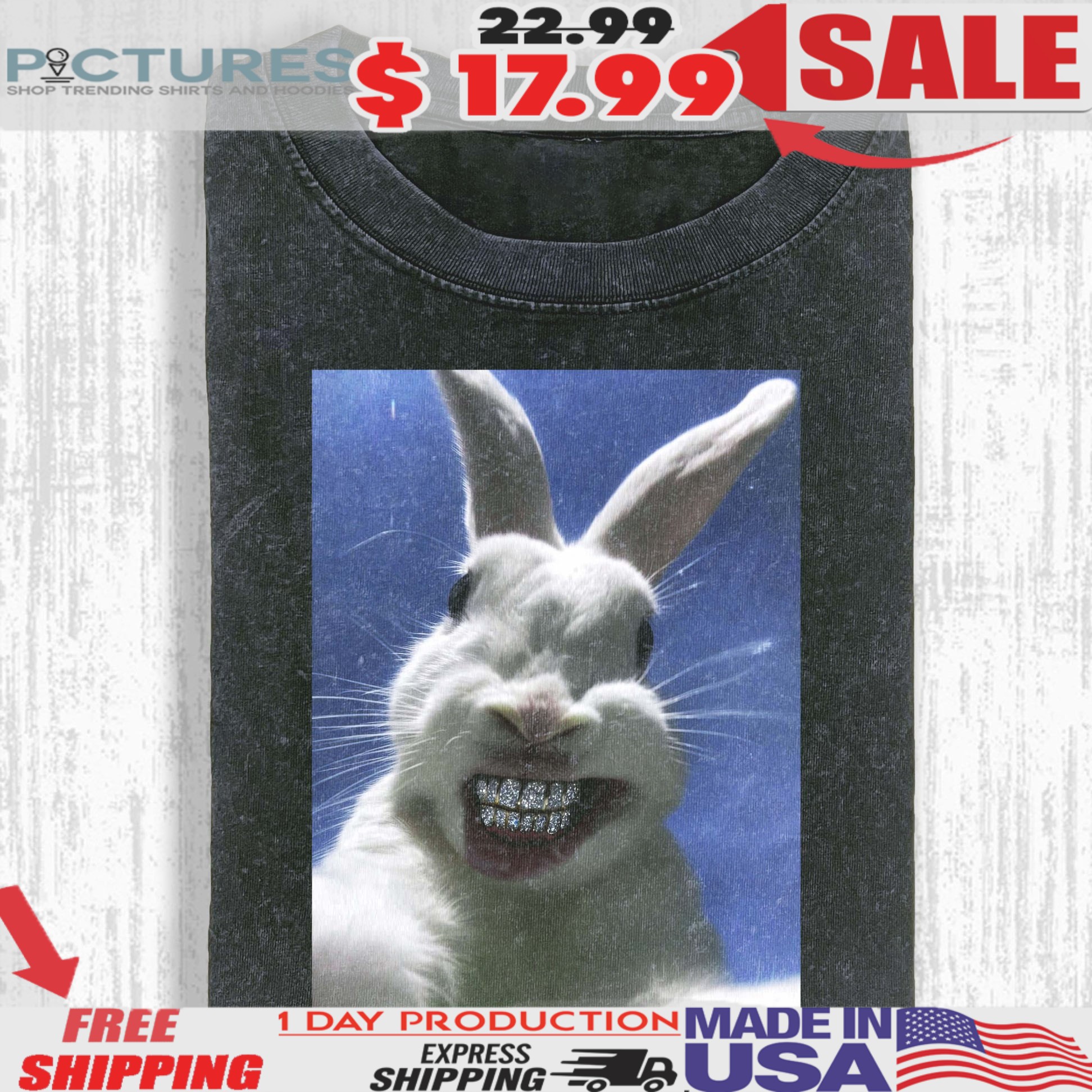 Wacky Rabbit Grillz T-shirt