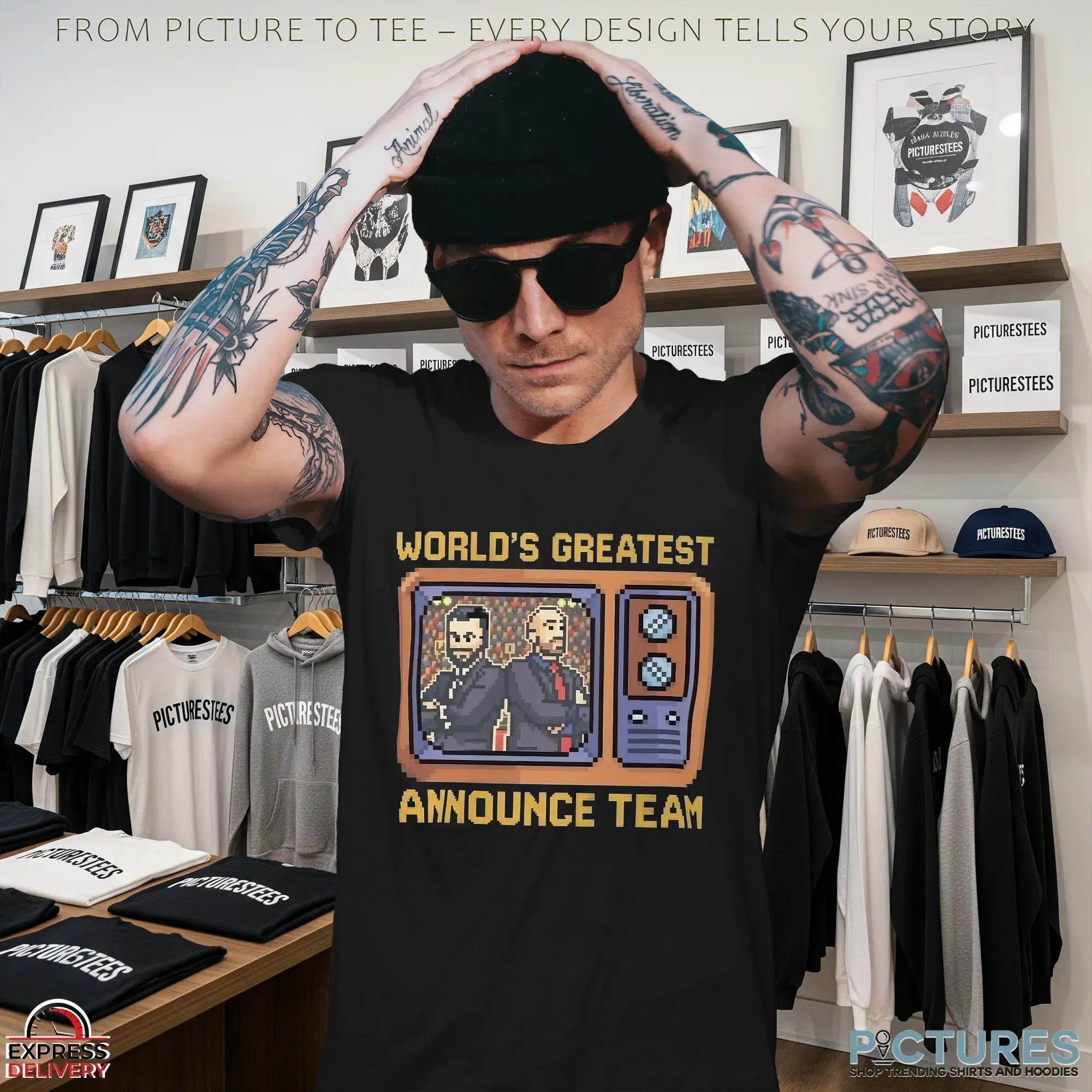 World's Greatest Announce Team T Shirt