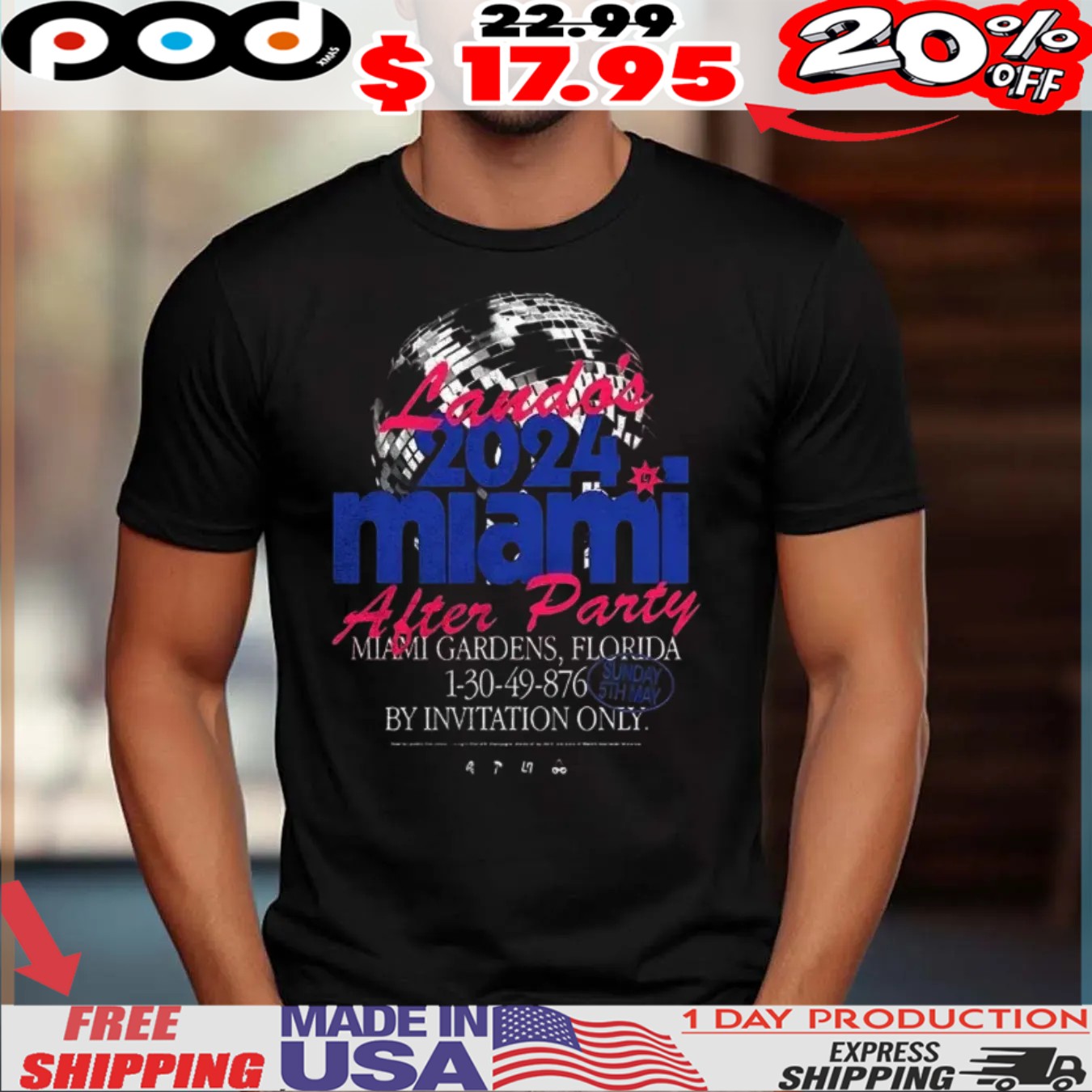 2024 Miami After Party Miami Gardens Florida shirt