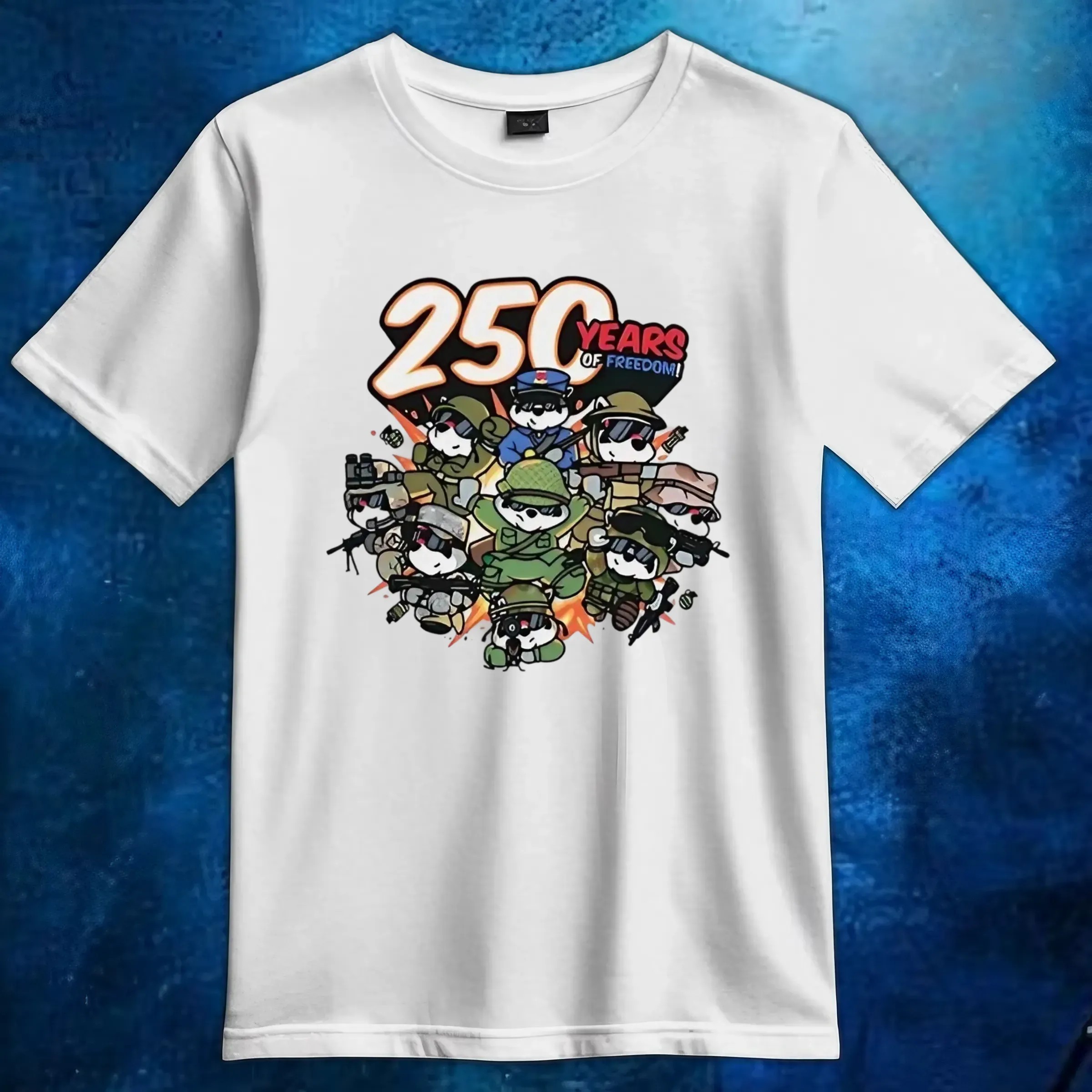 250 years of freedom t shirt