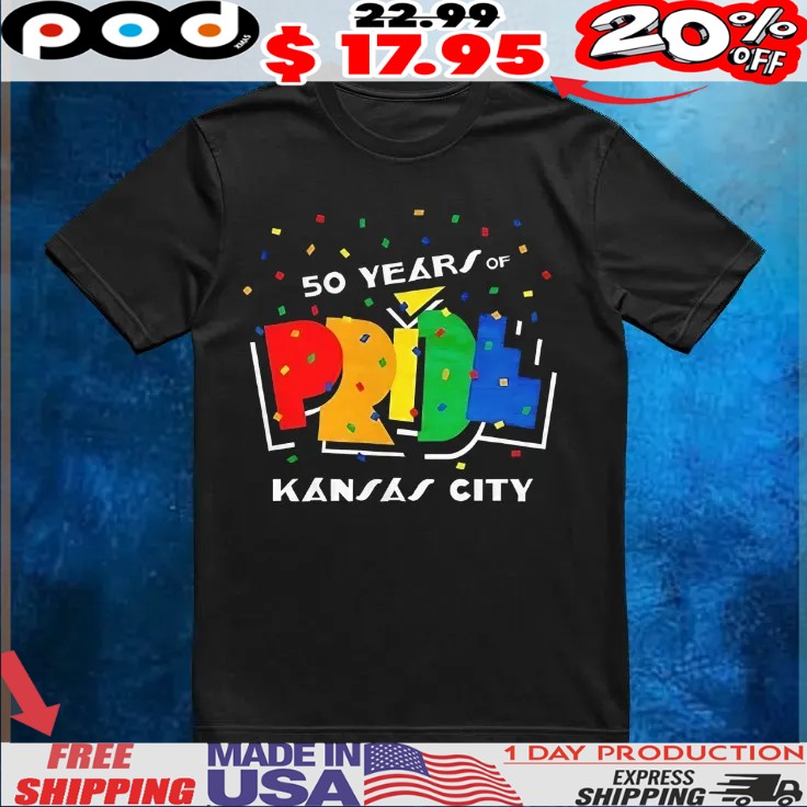50 years of pride Kansas City T Shirt