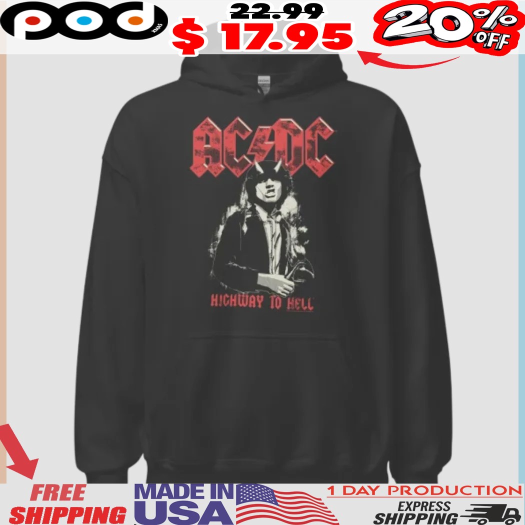AC DC Highway To Hell Angus Shirt