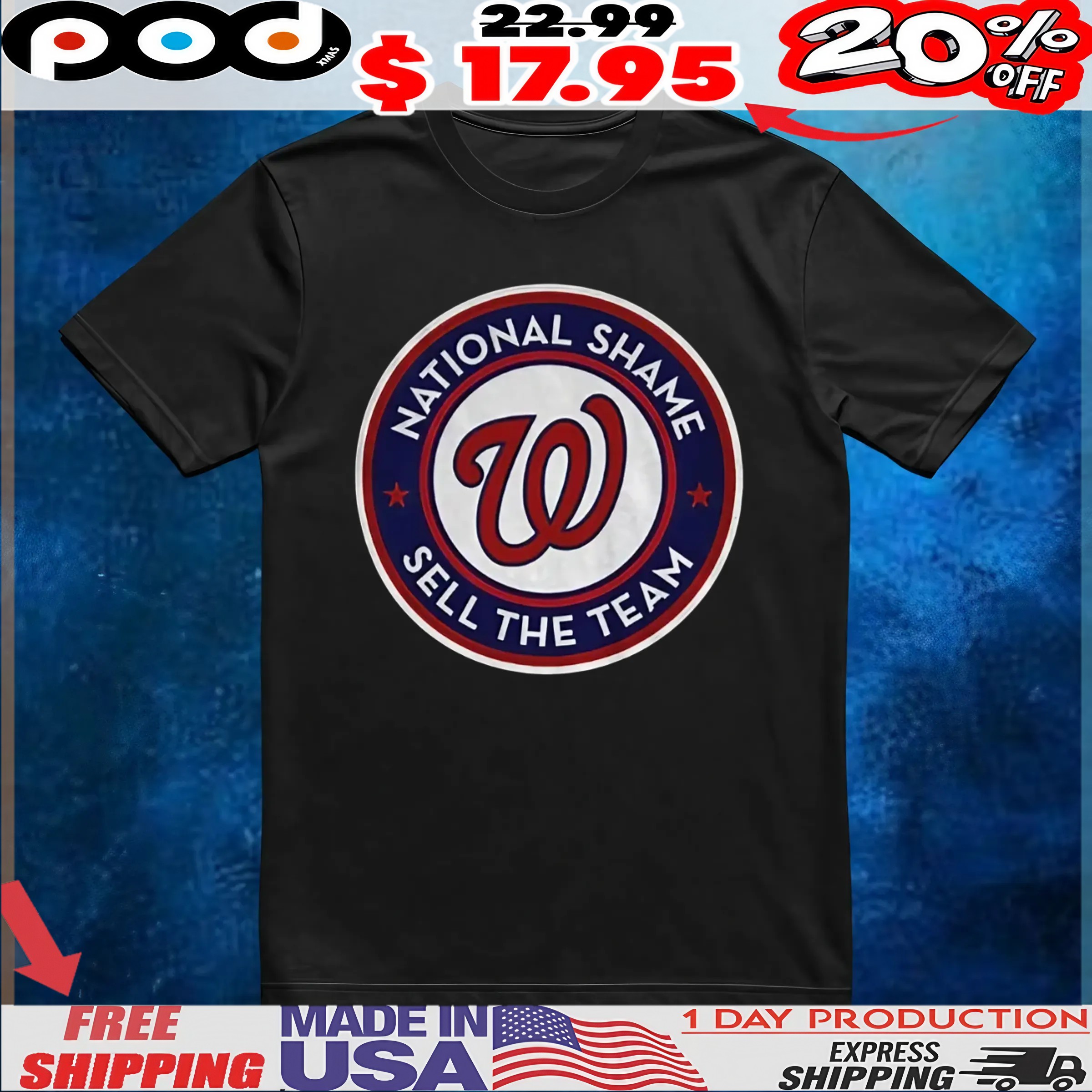 A Capital Shame Sell The Team T Shirt