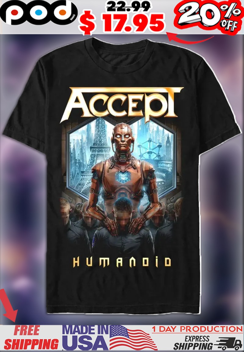 Accept Humanoid Cover Robot Shirt