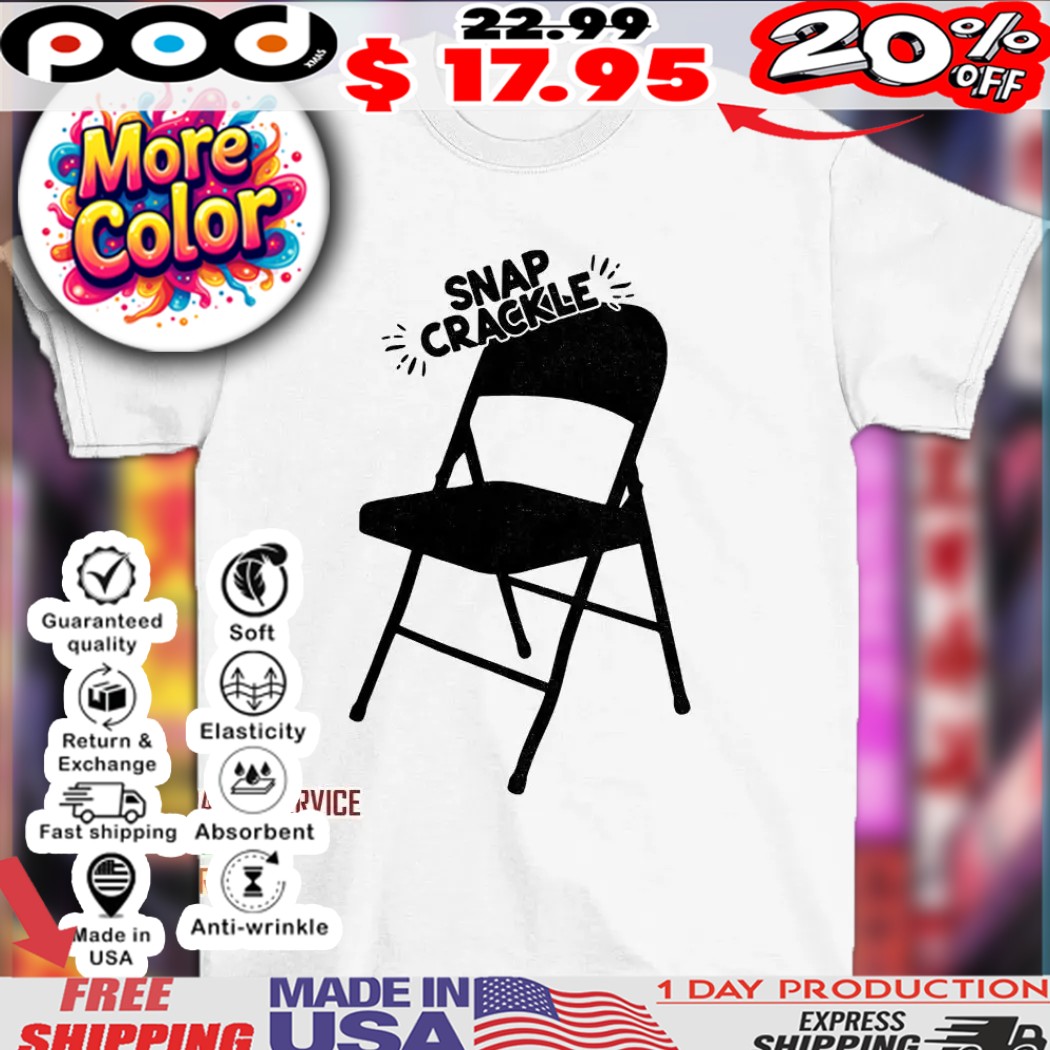 Alabama Brawl snap crackle chair shirt