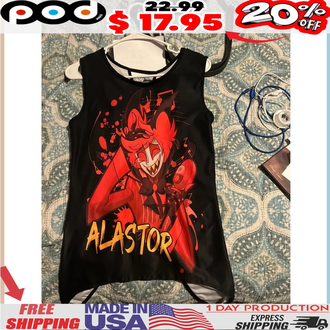 Alastor the Radio Demon Ver 2 Graphic Anime Shirt
