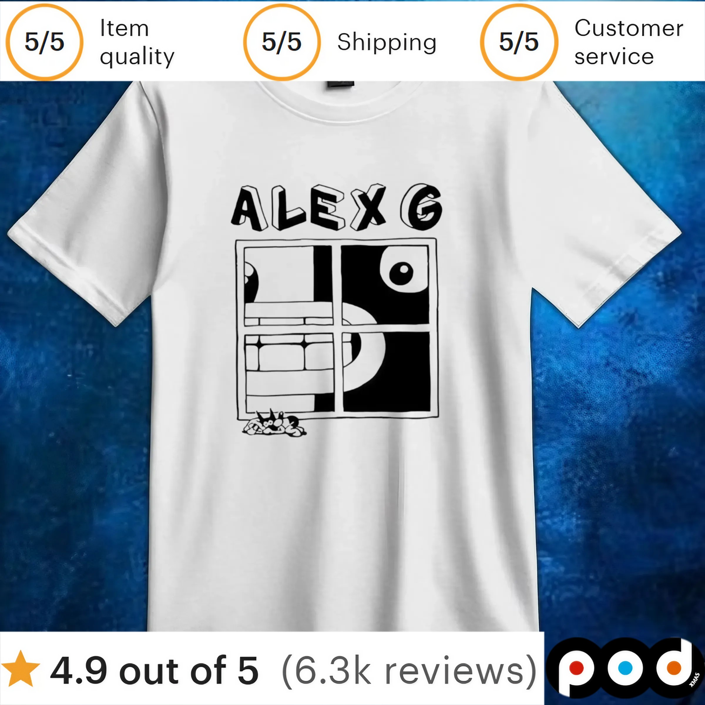 Alex G window t shirt