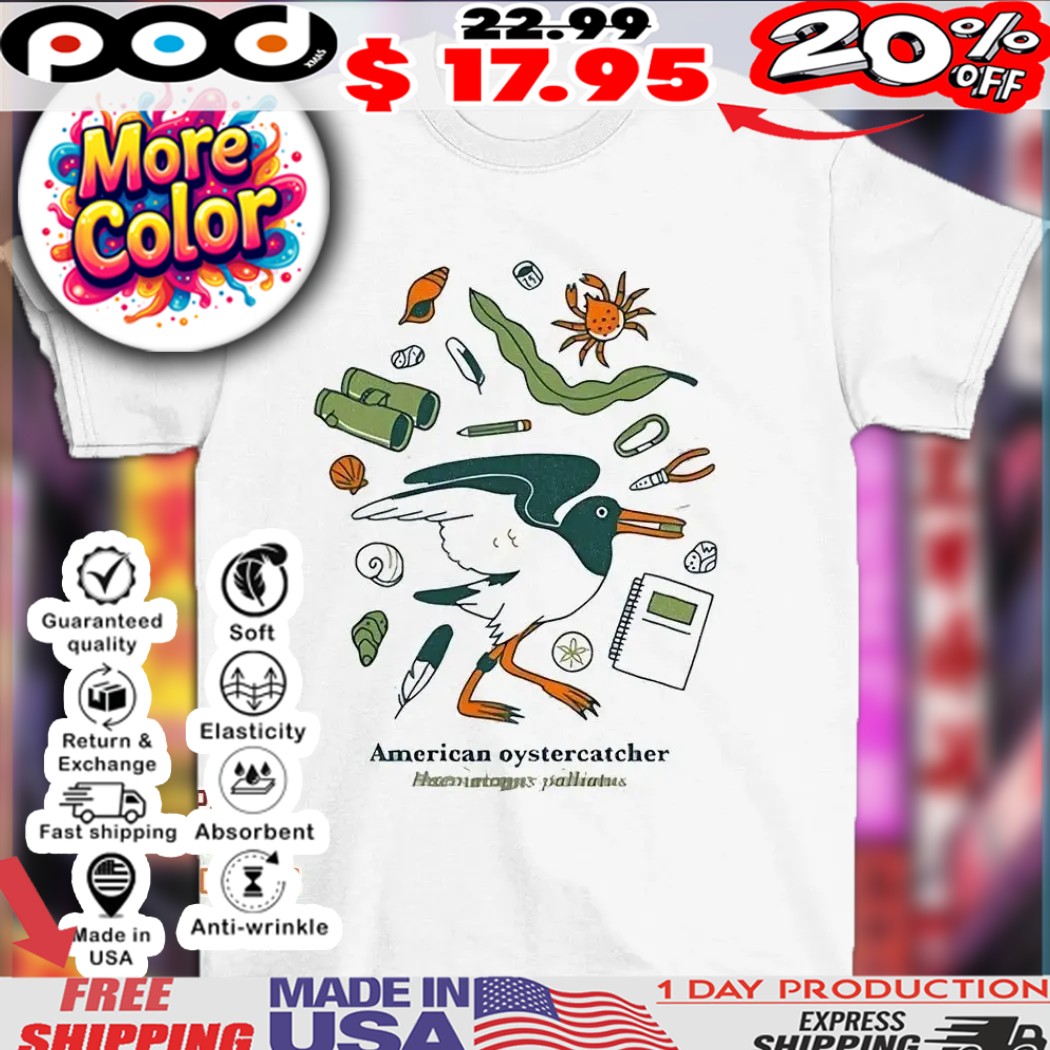 American oystercatcher no boundaries shirt 1 American oystercatcher no boundaries shirt