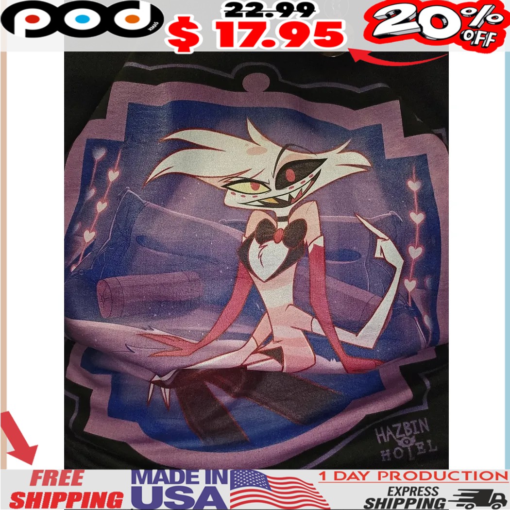 Angel Dust The Show Hazbin Hotel Shirt 1 Angel Dust The Show Hazbin Hotel Shirt