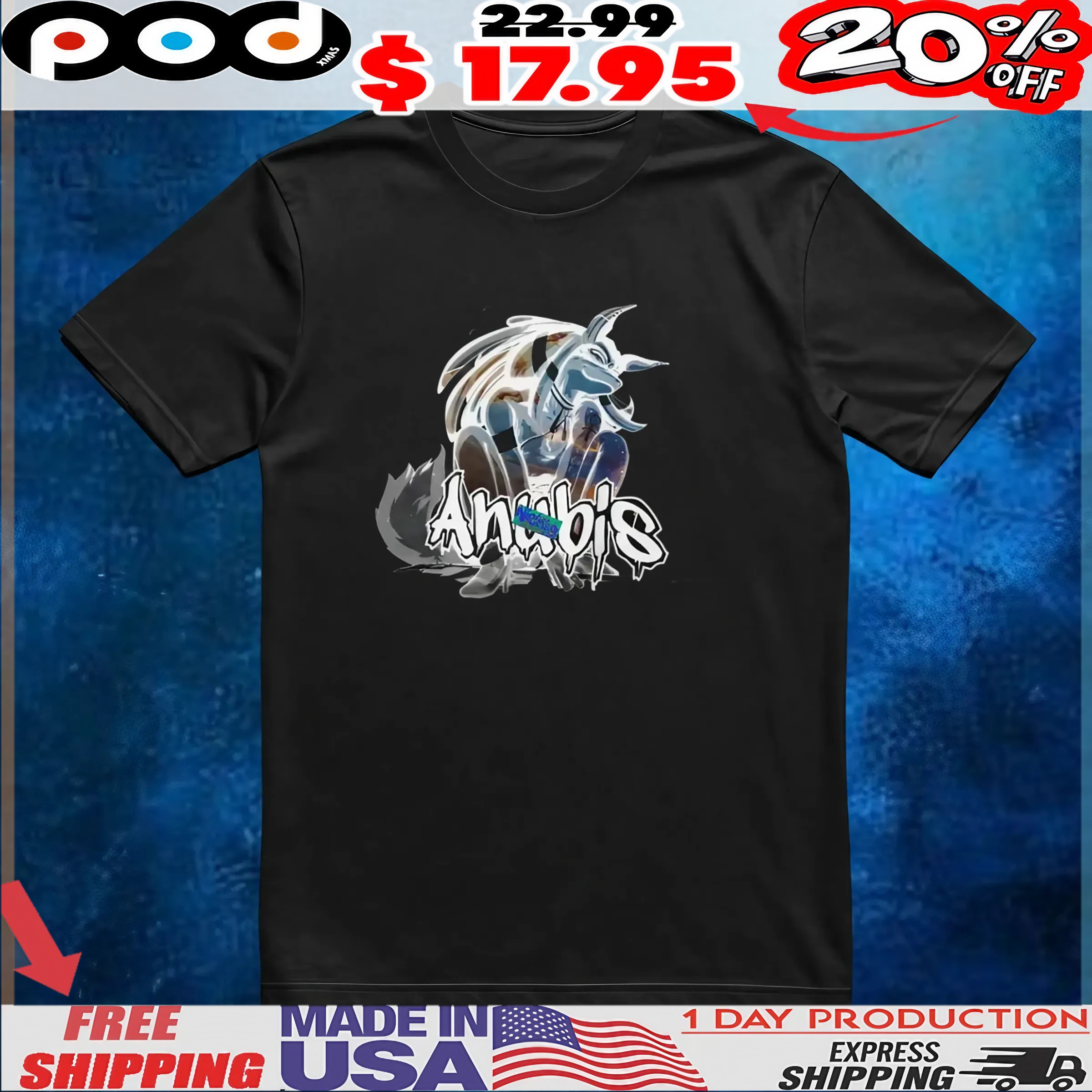 Anubis Pretty Cool T Shirt 6 Anubis Pretty Cool T Shirt