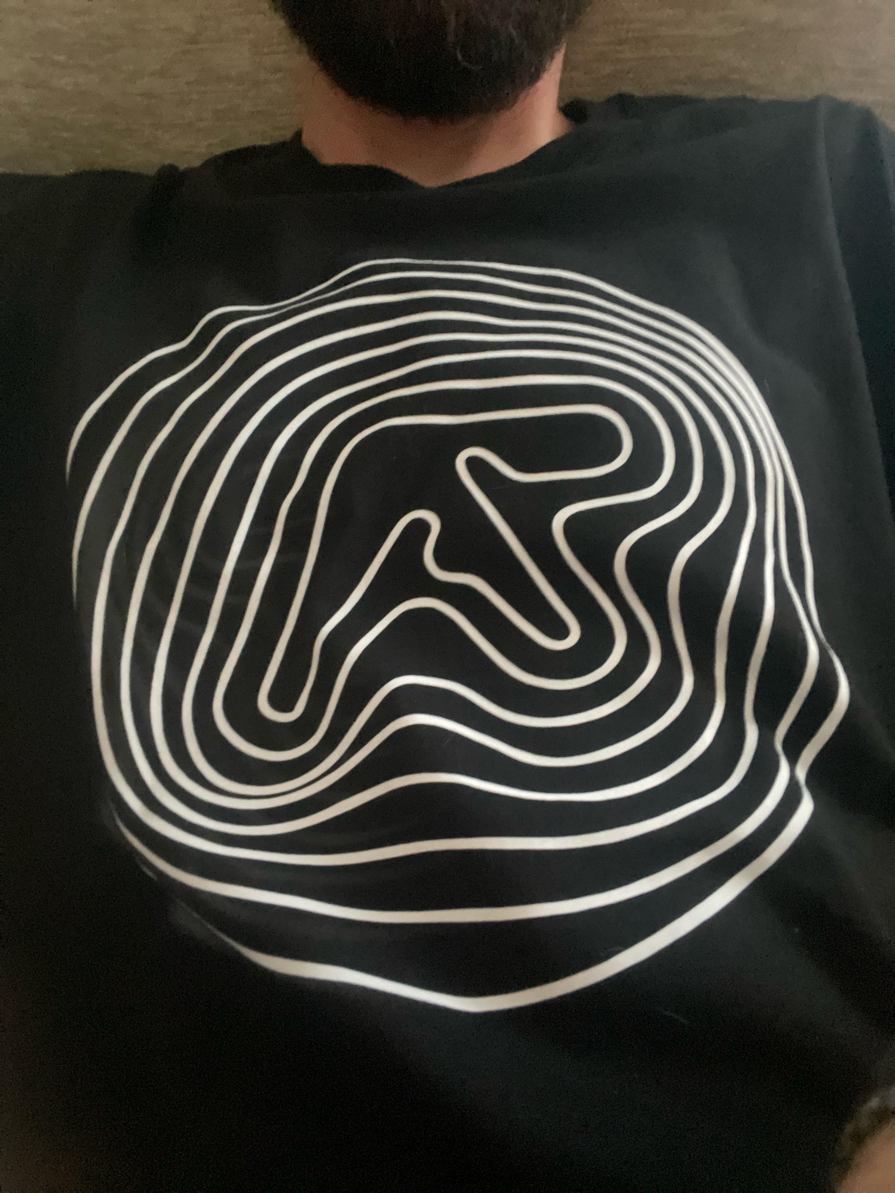 Aphex Twin Circle 2 sides T Shirt 2 Aphex Twin Circle 2 sides T Shirt