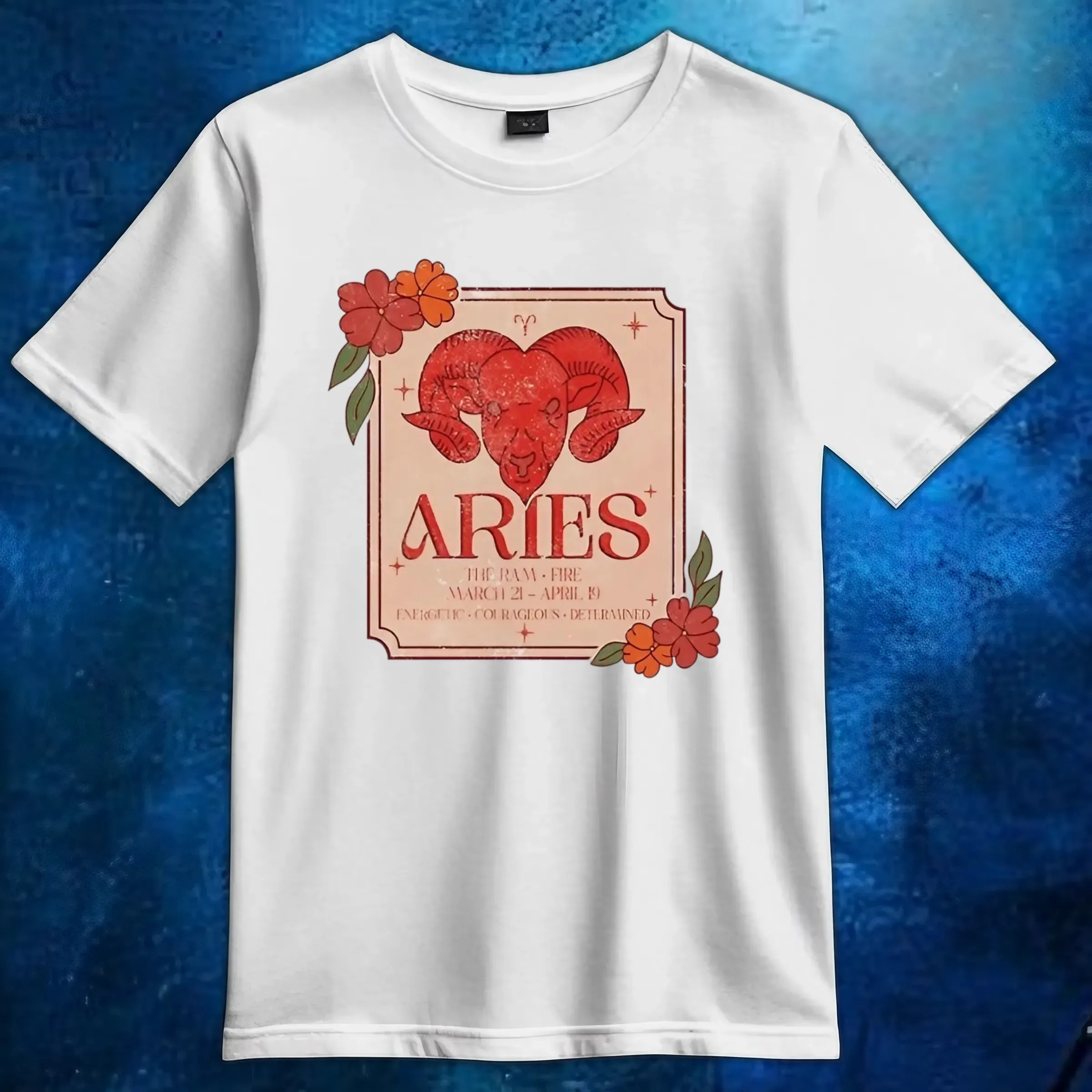 Aries The Ram Tarot Card T Shirt