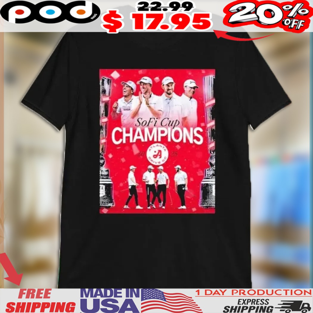 Atlanta Drive GC The First Ever TGL SoFi Cup Champions 2025 Shirt