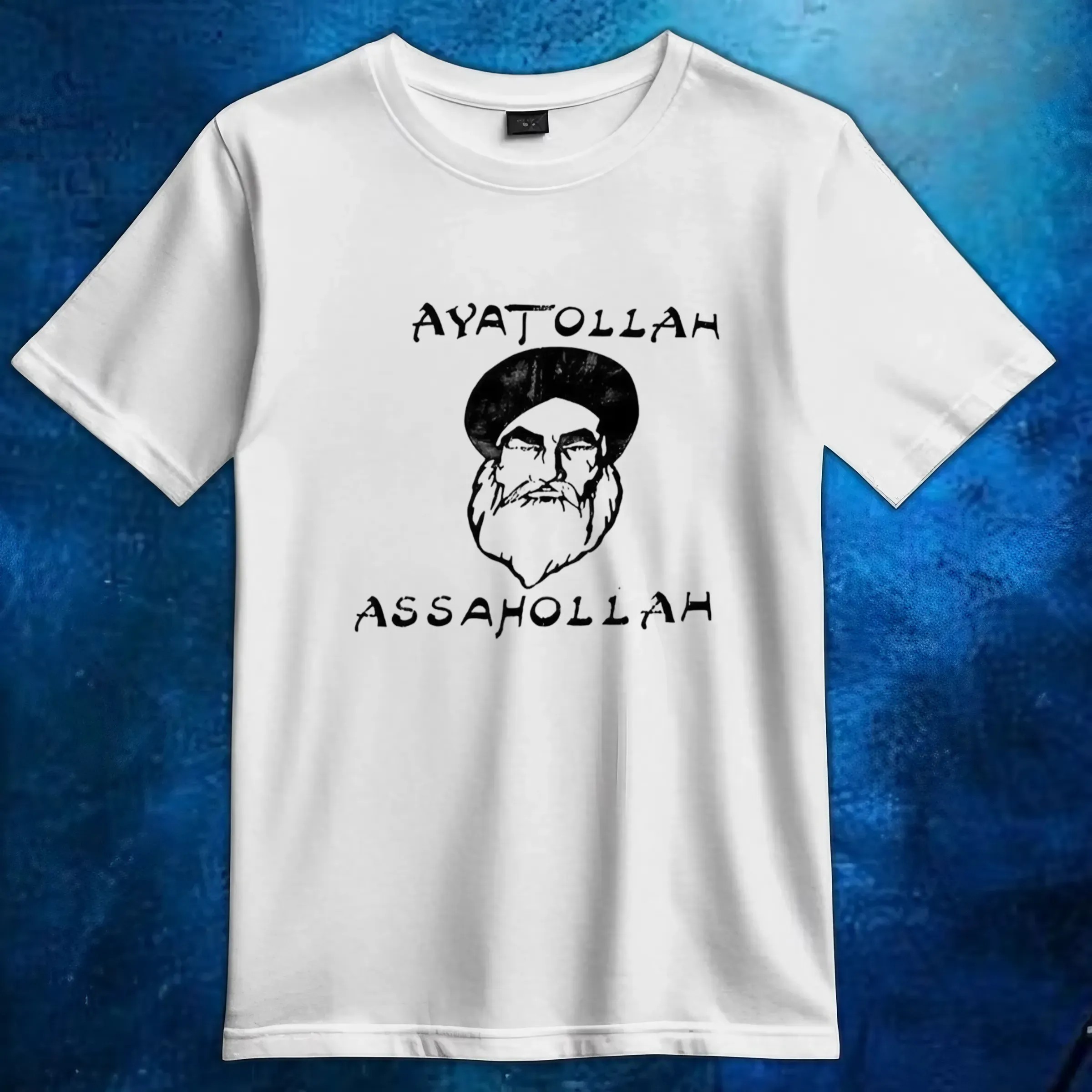 Ayatollah Assahollah art t shirt