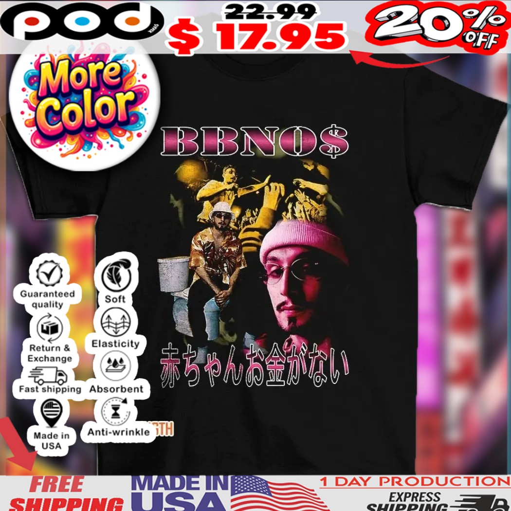 BBNO$ rapper star vintage shirt
