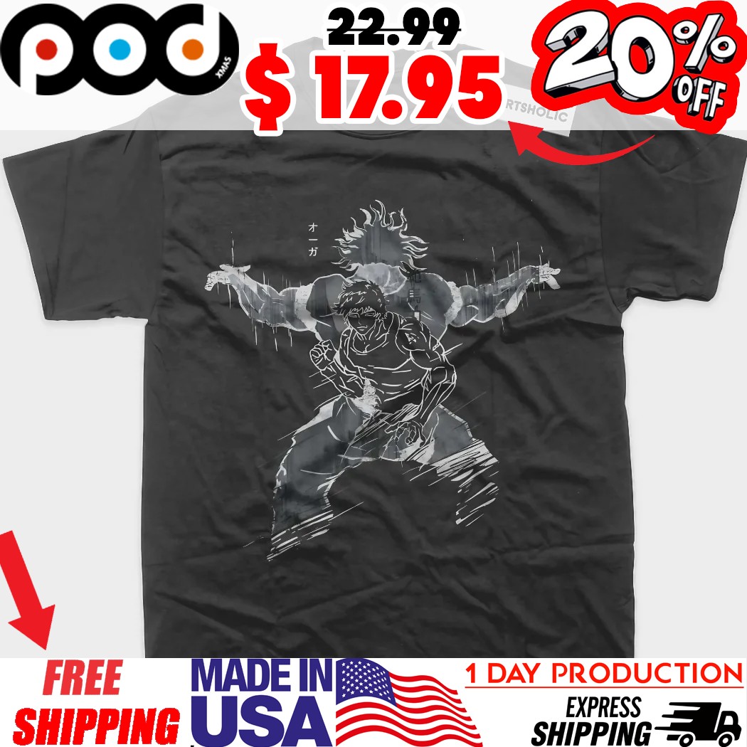 Baki Hanma Shadow Anime Graphic Streetwear Shirt