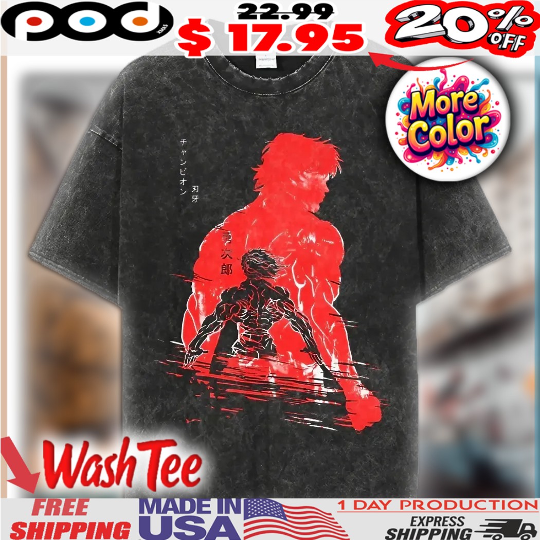 Baki the Grappler Hanma Yujiro Anime Shirt