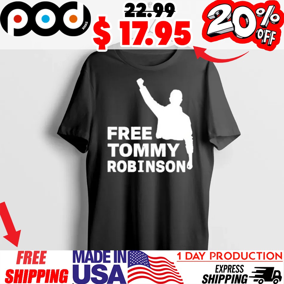 Basil The Great Free Tommy Robinson Shirt