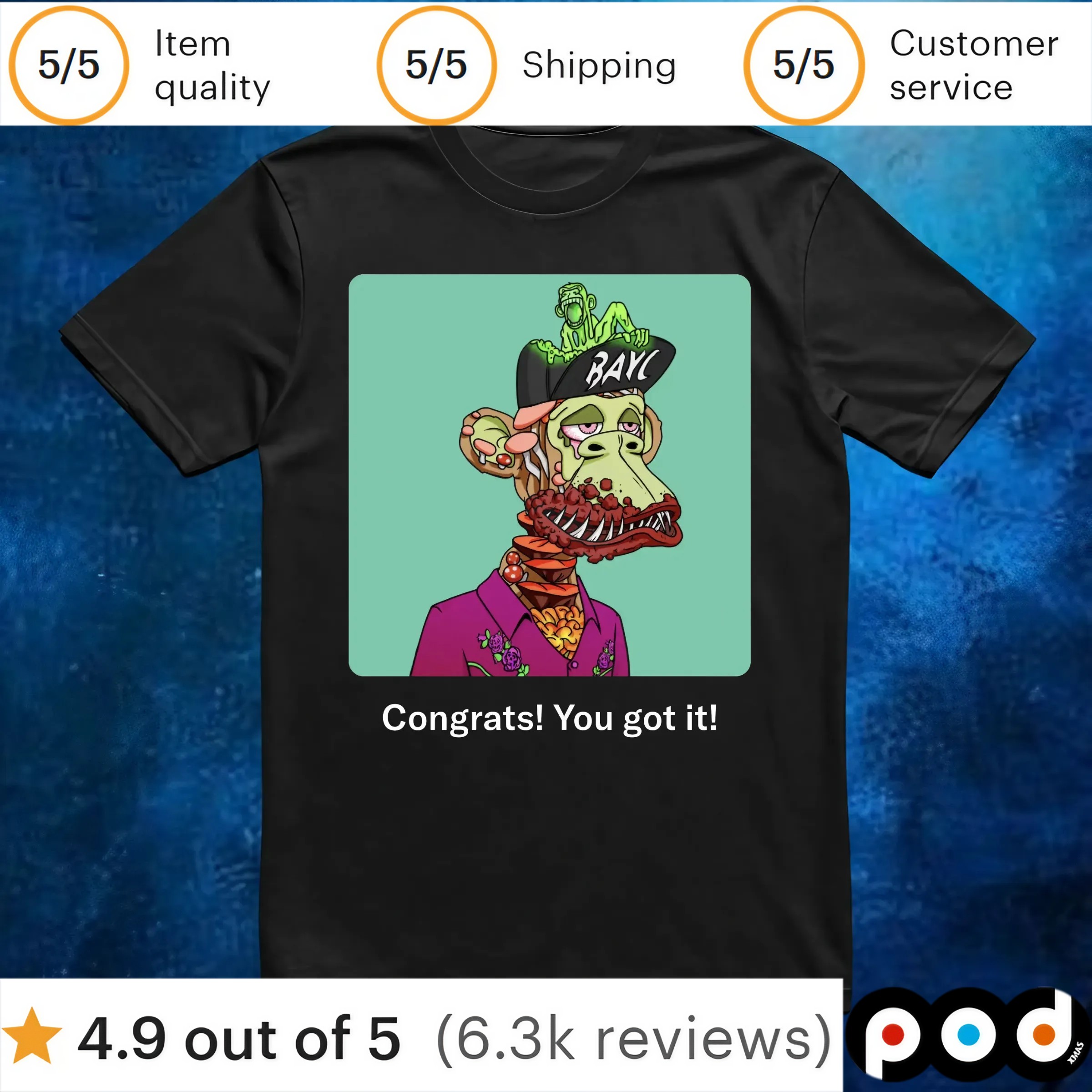 Bayc Congrats You Got It T Shirt 6 Bayc Congrats You Got It T Shirt