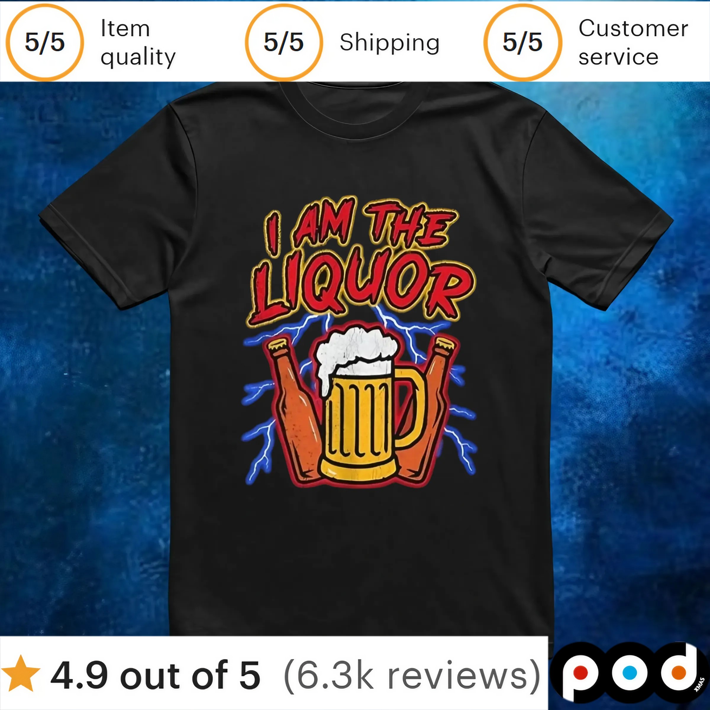 Beer I Am The Liquor T Shirt
