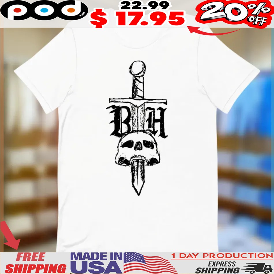 Believe The Hype BTH Skull Sword Shirt